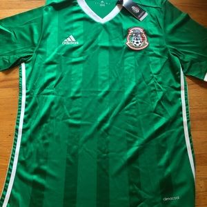 Adidas green soccer jersey